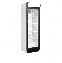 TEFCOLD CEV 425 CP 2 LED Chladicí skříň jednodveřová s prosklenými dveřmi 